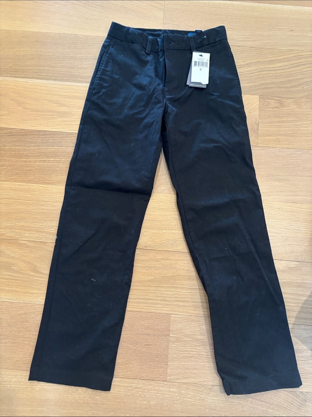 Boys Polo Black Dress Pants size 8 NWT